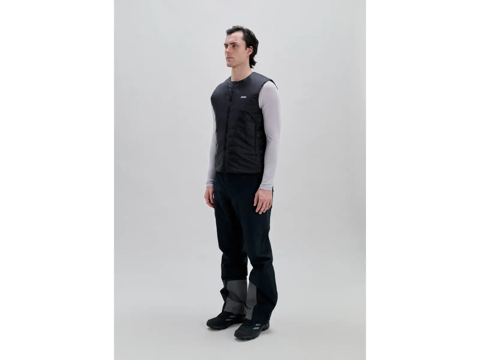 POC Lite Padded Vest pánska zateplená vesta Uranium Black