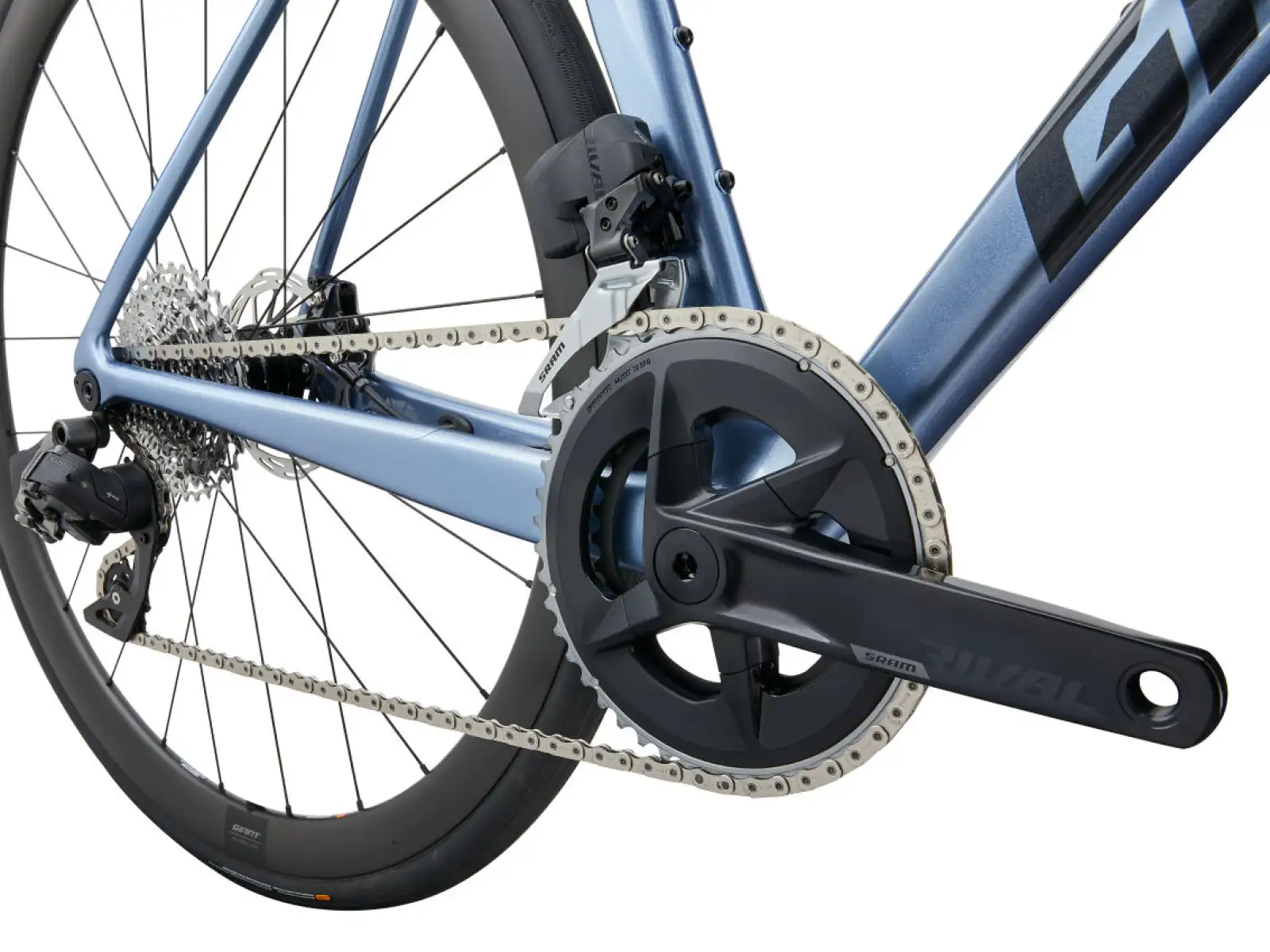 Giant TCR Advanced 0 AXS cestný bicykel Frost Silver