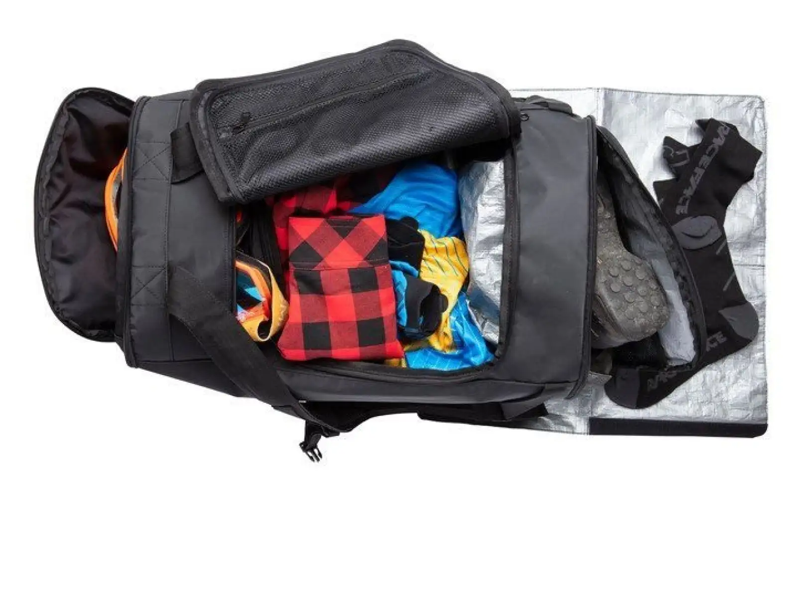 Cestovná taška Race Face Stash Gear Bag stealth