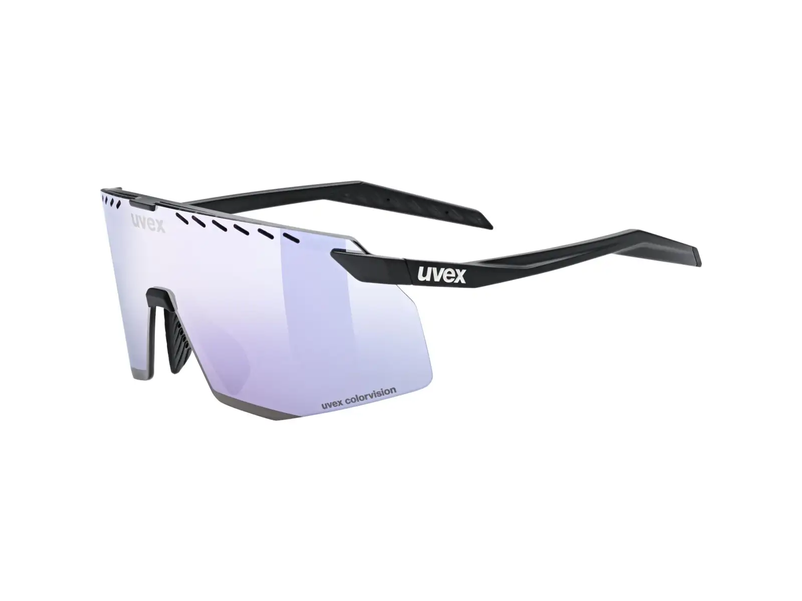 Uvex Pace Stage ColorVision okuliare Black Matt/Mirror Lavender