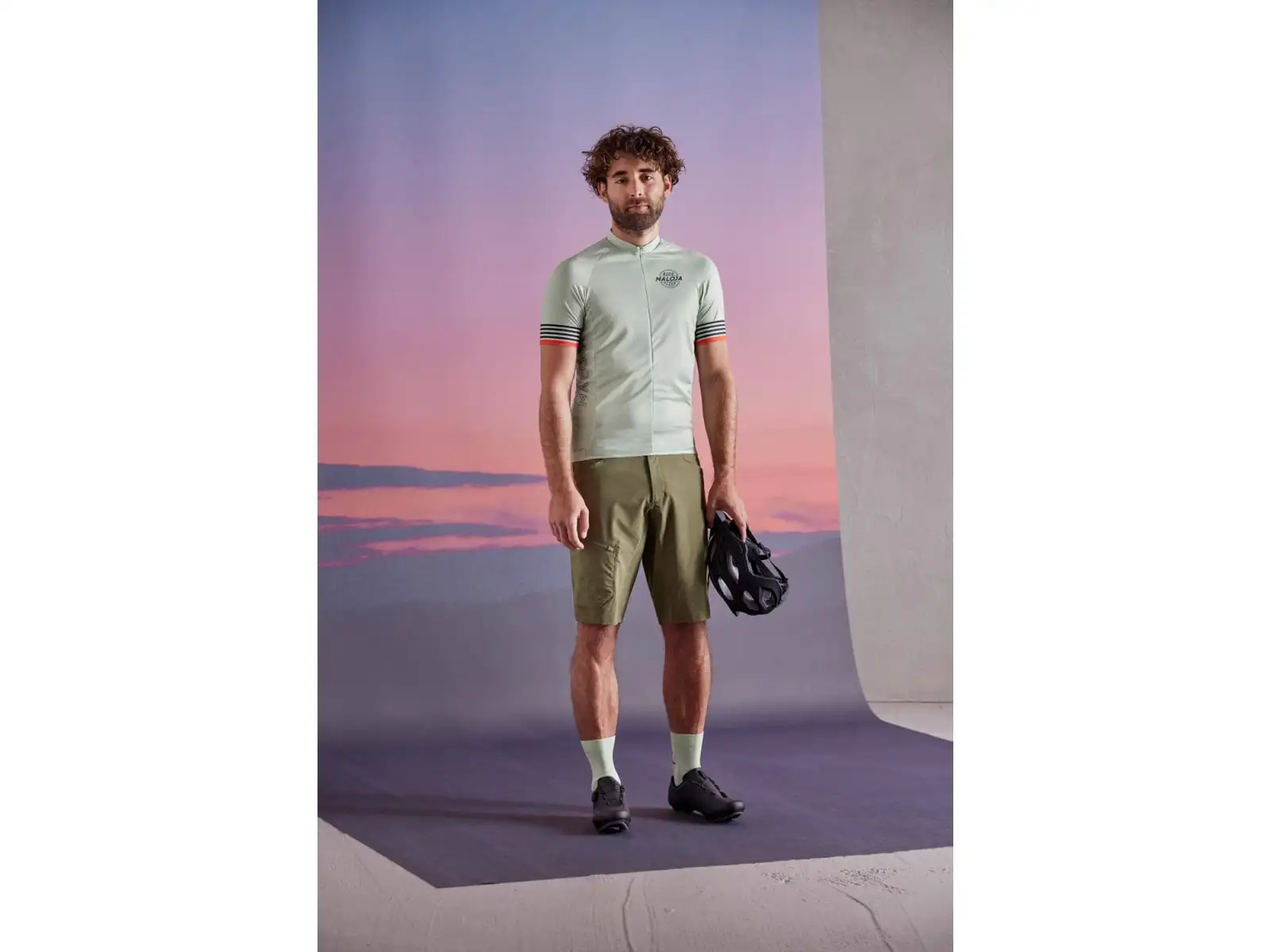 Maloja TeseroM. pánsky dres krátky rukáv Pastel Pine