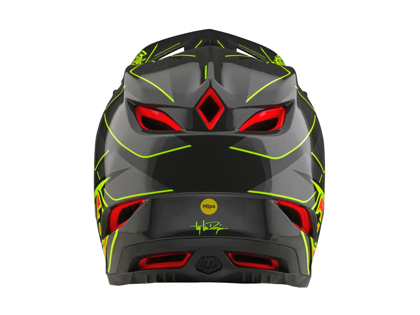 Troy Lee Designs D4 Composite Ghostwing prilba Gray