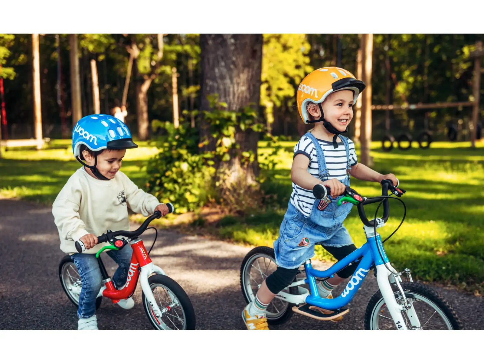 Woom 1 Blue 12 Detské odrážadlo