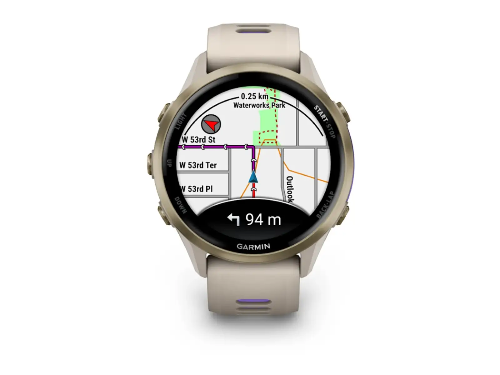 Garmin Forerunner 970 smart hodinky French Grey/Indigo