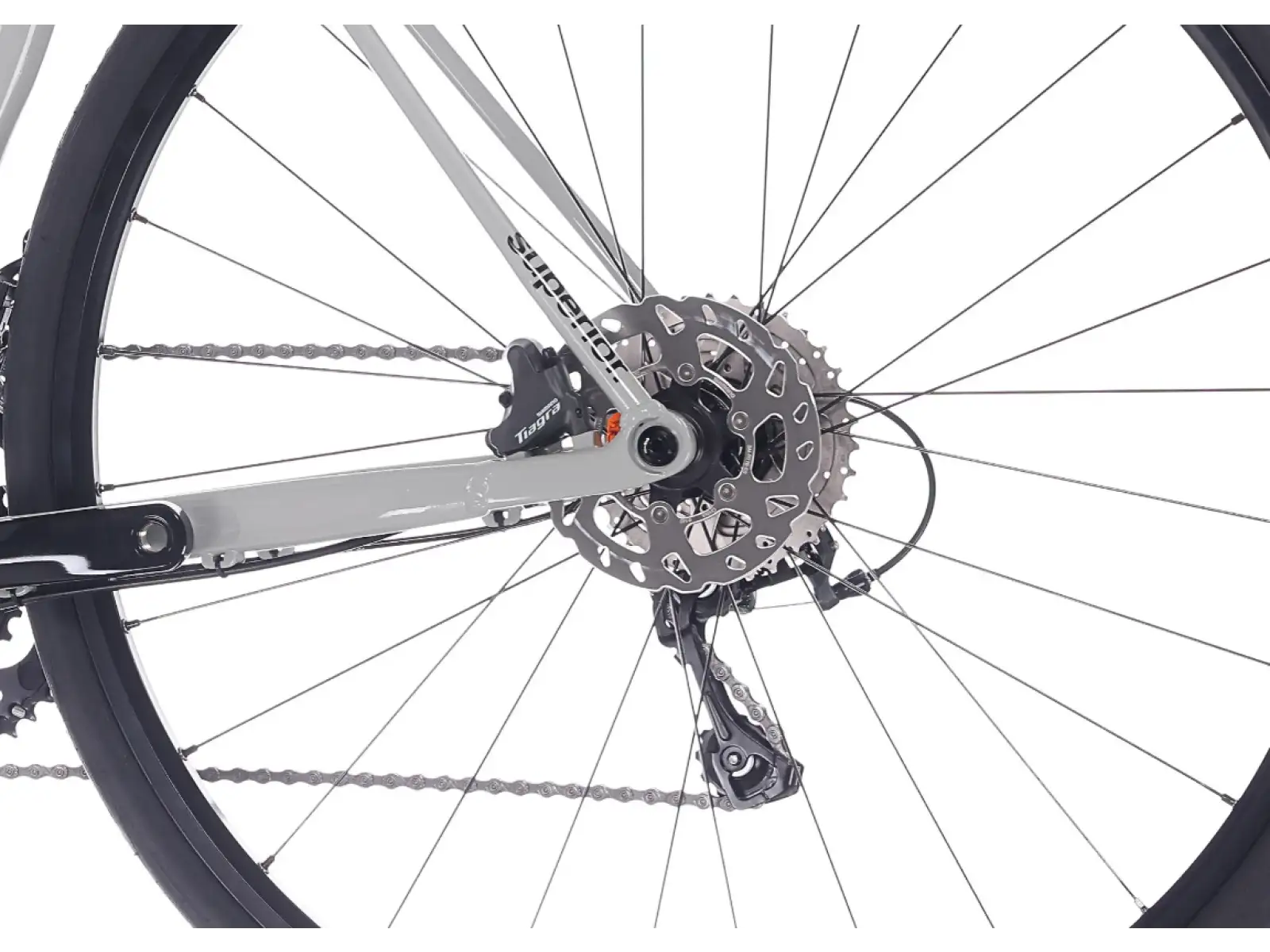Superior X-Road 6.3 GF cestný bicykel gloss grey / black