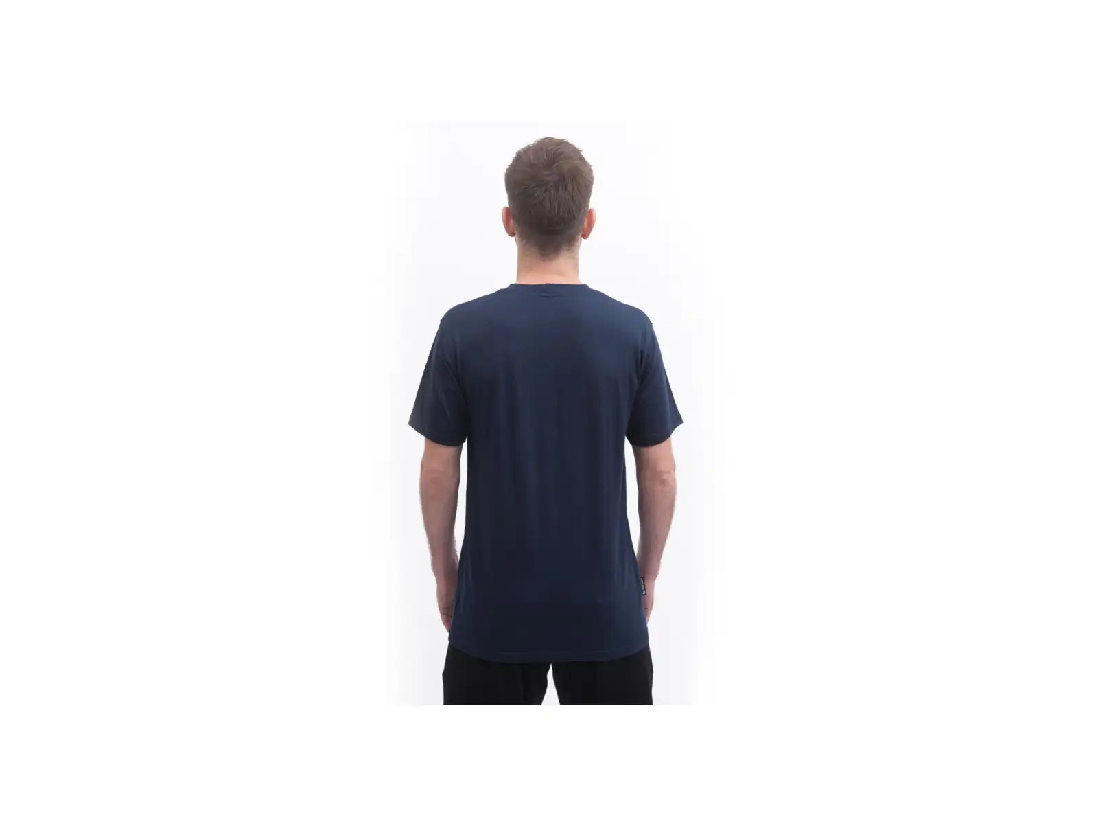 Sensor Merino Active Outside pánske tričko krátky rukáv Deep Blue