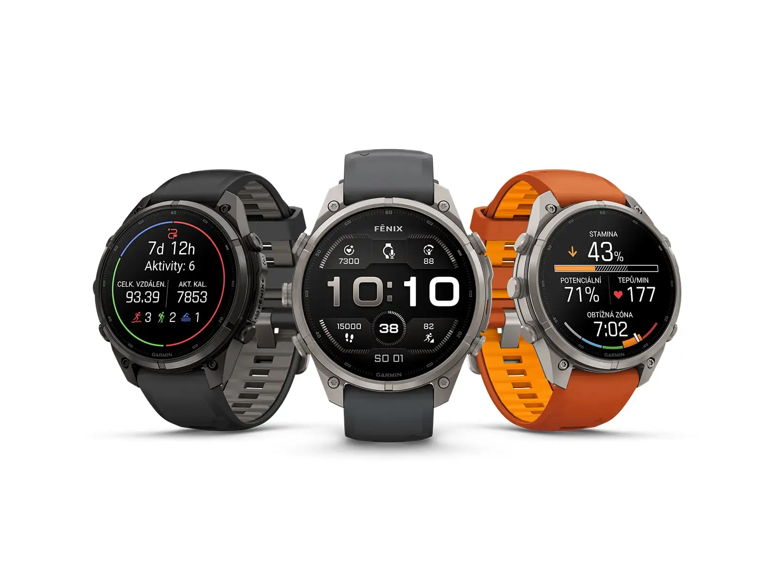 Garmin fenix 9 Pro inReach 43 mm inteligentné hodinky Carbon gray DLC Titanium Black/Pebble gray