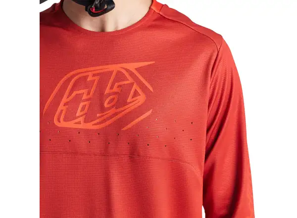Troy Lee Designs Sprint Icon dres dlhý rukáv Fire Orange VZOROK