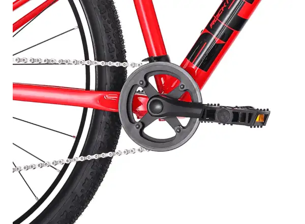 Rock Machine RIFF JR 27 detský bicykel Gloss Fire Red