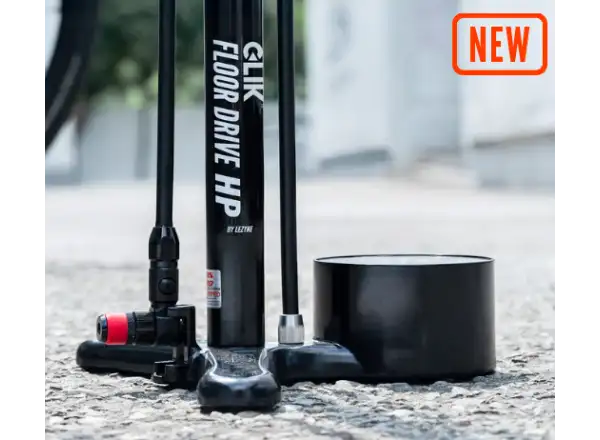 Lezyne CLIK® Floor Drive HP pumpa Black