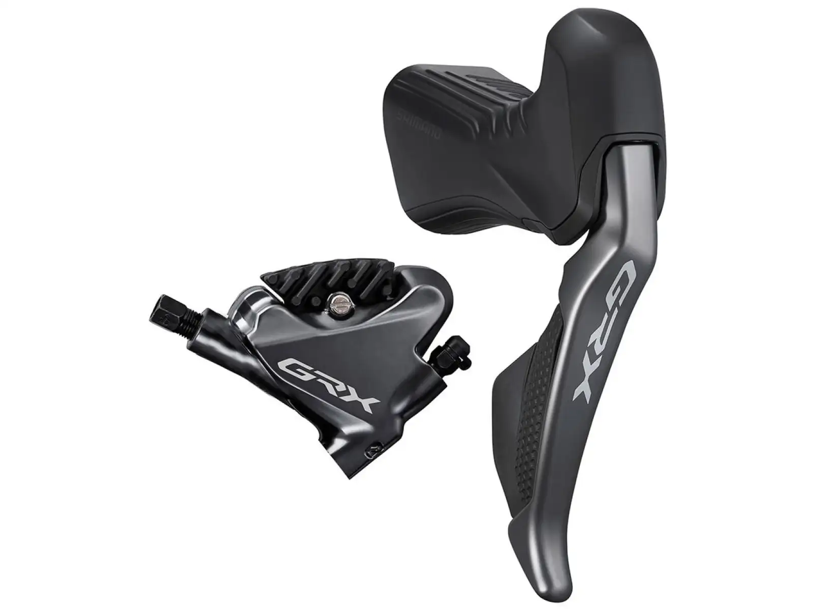 Shimano GRX Di2 ST-RX815+BR-RX810 11 sp. pravá radiaca a brdová páka a strmeň