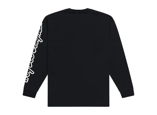 Troy Lee Designs Signature tričko s dlhým rukávom Black