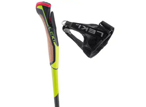 Leki PRC 650 bežecké palice Neon yellow/Black