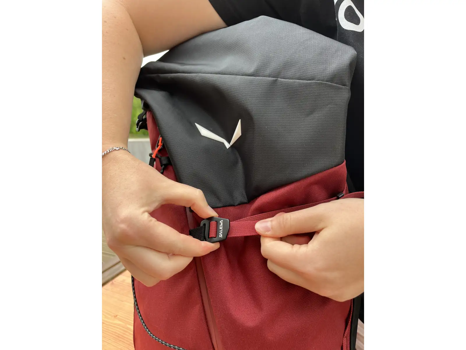 Salewa Puez dámsky batoh 32 l + 5 l Syrah/Black Out