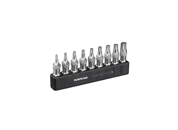 Súprava bitov Topeak Torx Súprava 9 bitov Torx