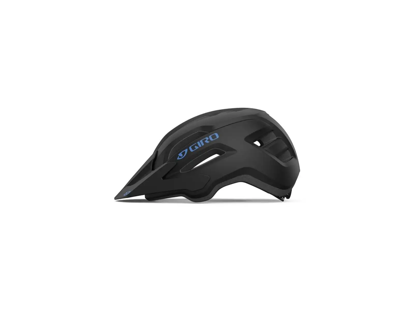 Giro Fixture II Youth Helmet pre deti Mat Black/Blue sized. Uni (50-57 cm)