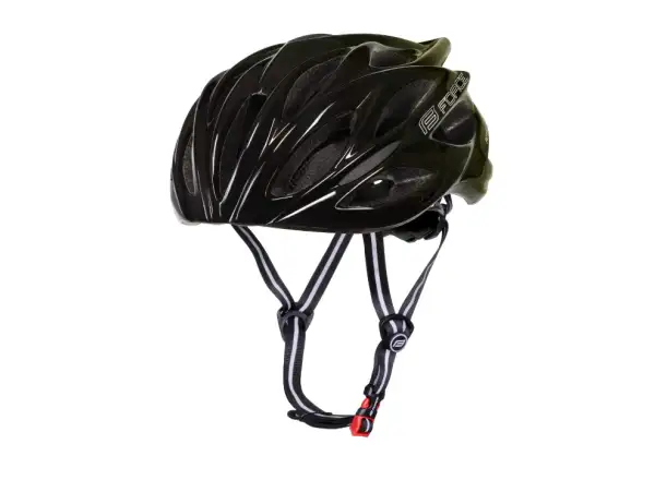 Force Bull Hue cyklistická prilba čierna/army zelená