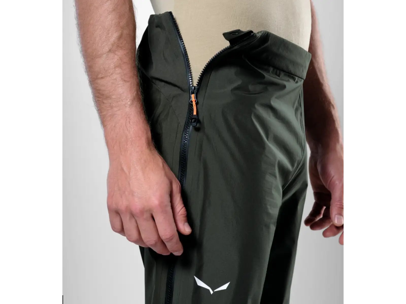 Salewa Puez PTX pánske nohavice dark olive