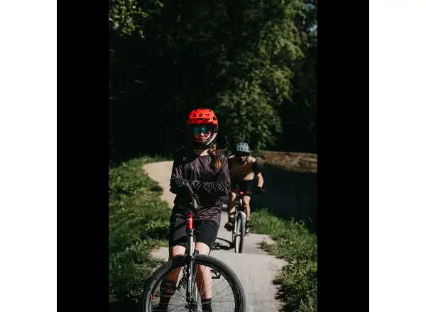 Force MTB Rules pánsky dres dlhý rukáv čierna/sivá