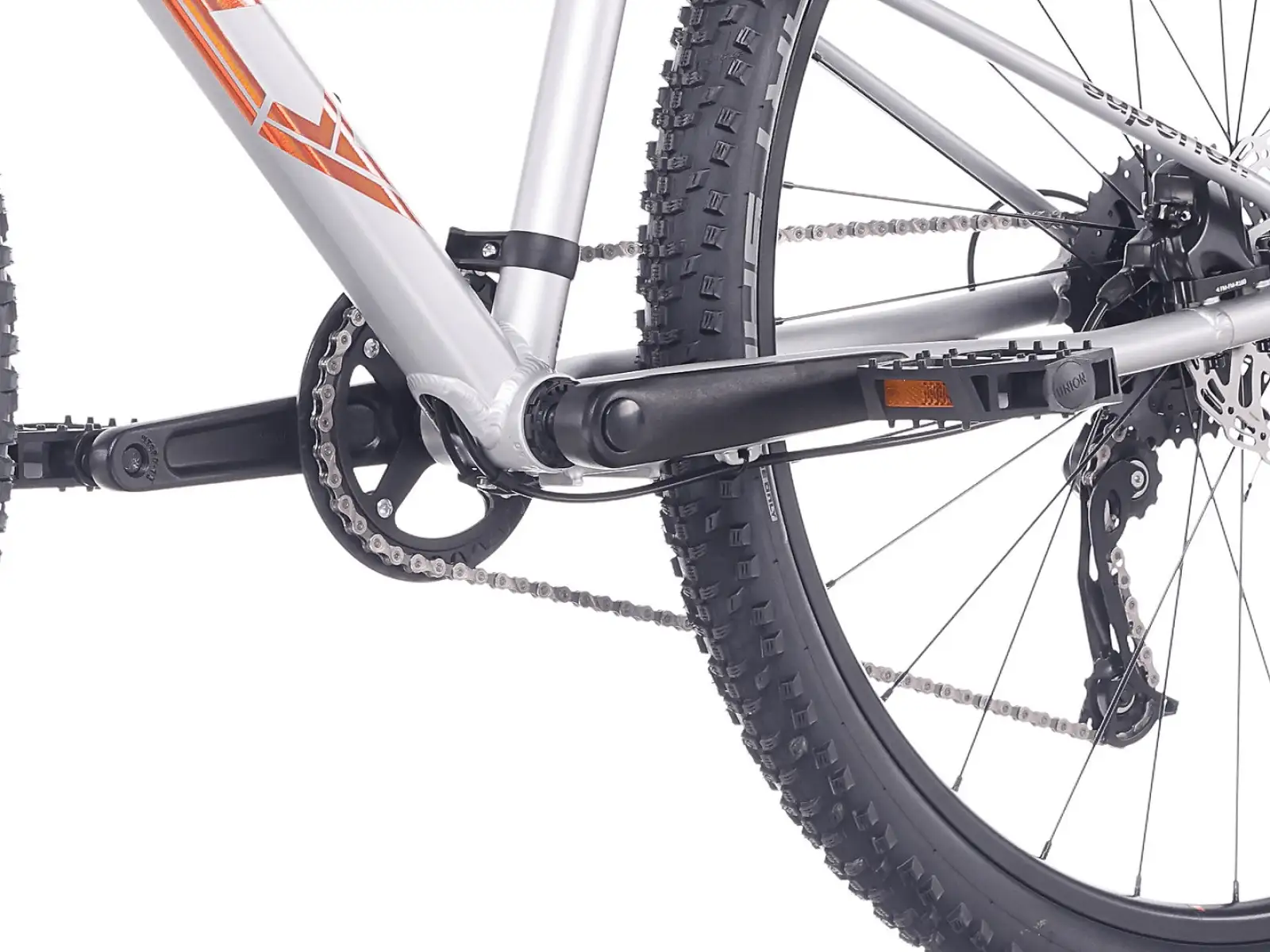 Superior F.L.Y. 27 detský bicykel Matte Silver