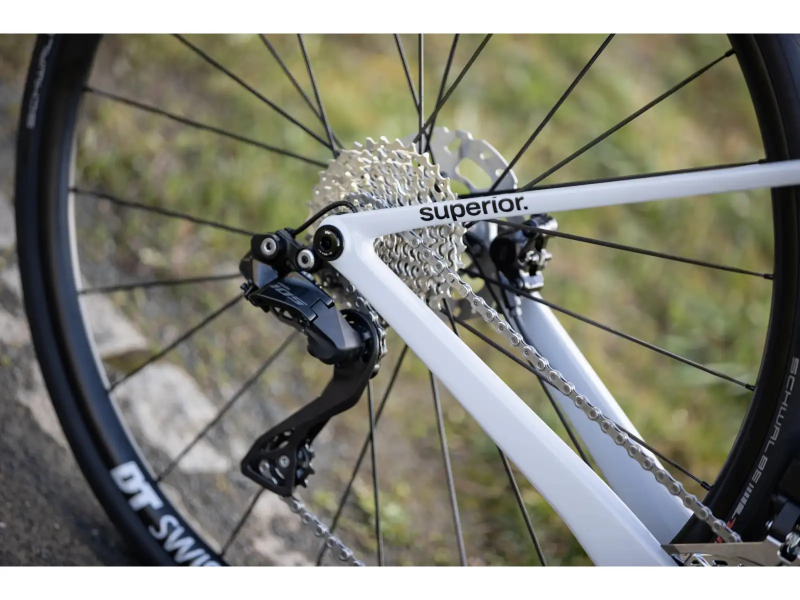 Superior XR 9.5 GF cestný bicykel Gloss Grey/Red