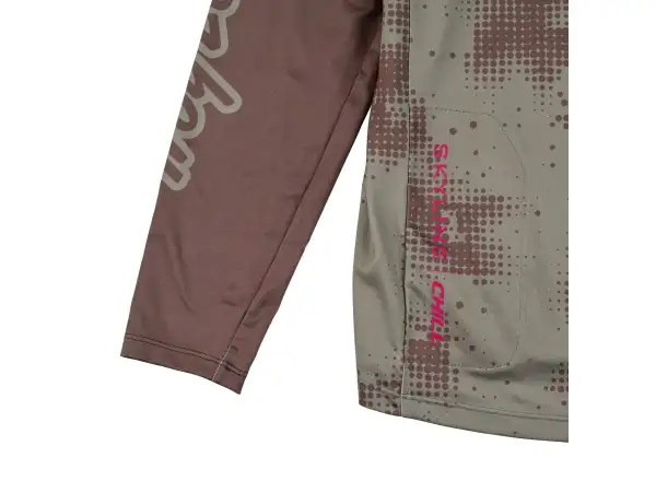 Troy Lee Designs Skyline Chill pánsky dres dlhý rukáv Scattered Olive