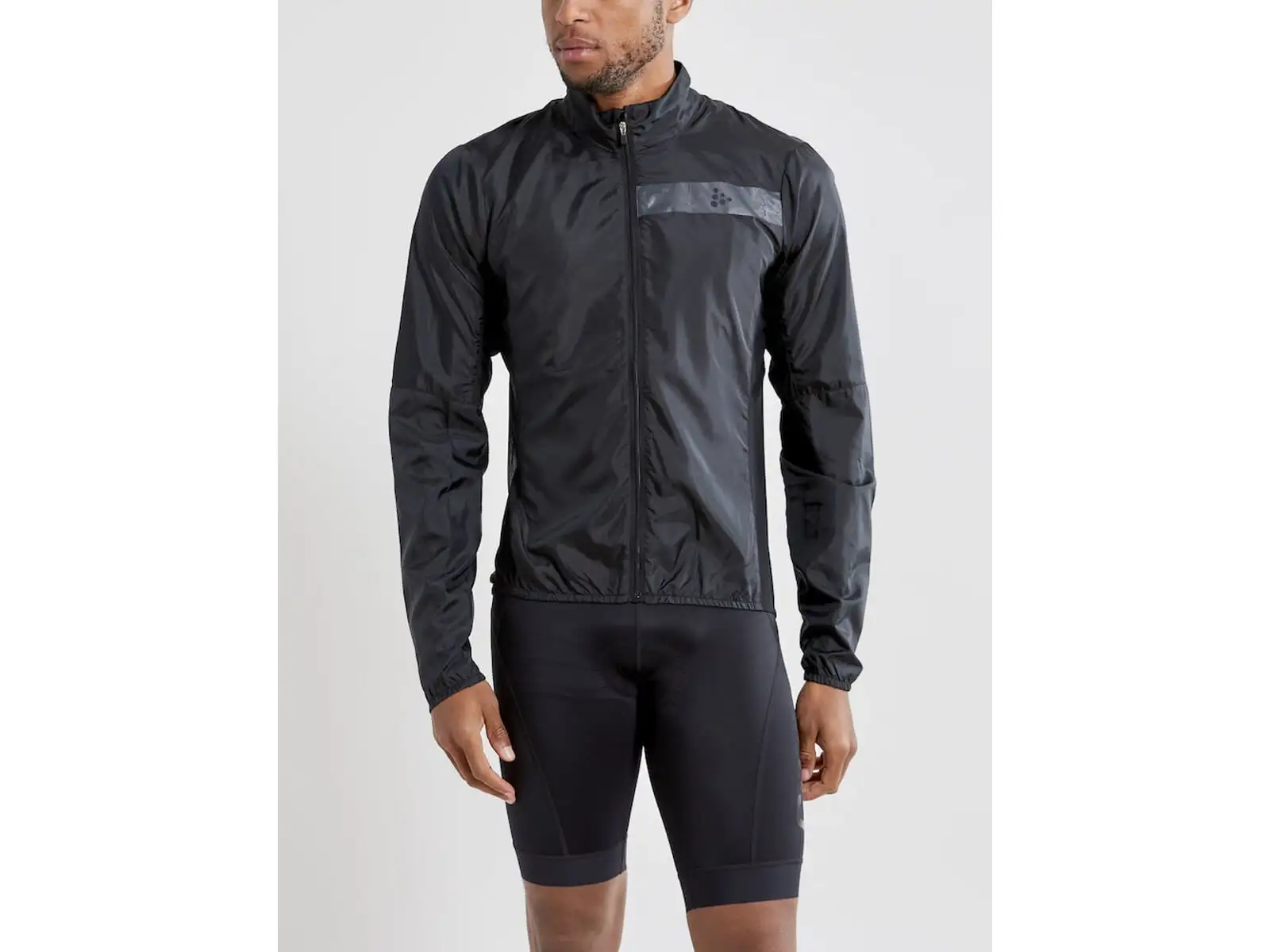 Craft ADV Essence Light Wind pánska cyklistická bunda čierna