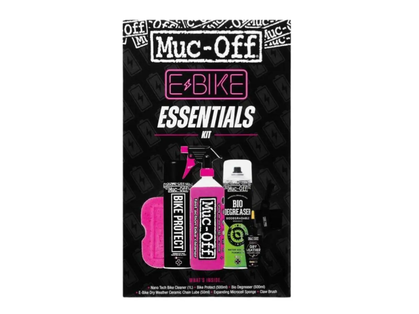 Muc-Off E-Bike Essentials Kit umývacia sada pre elektrobicykle