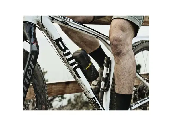 Topeak Cagepack rámová taška na náradie 0,75 l čierna/žltá