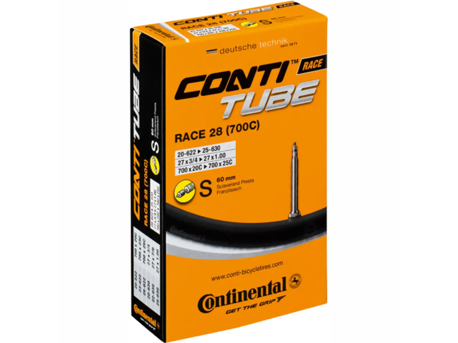 Continental Race Light 18-25/622 S60 cestná duša