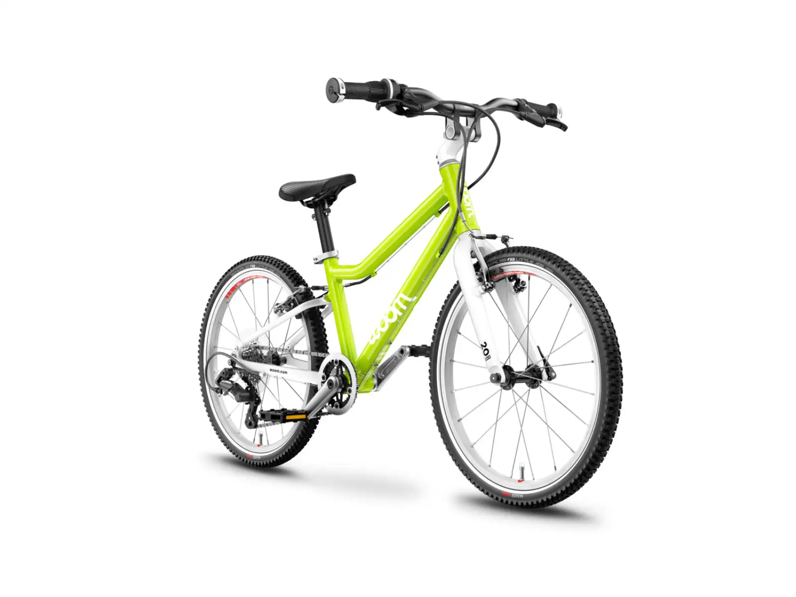 Woom 4 Lizard Lime 20 detský bicykel