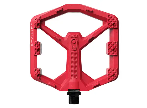 Crankbrothers Stamp 0 Large platformové pedále Bright Red