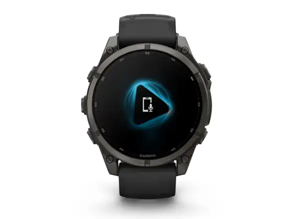 Garmin Fénix 9 – 47 mm inteligentné hodinky Carbon gray DLC Titanium/Black