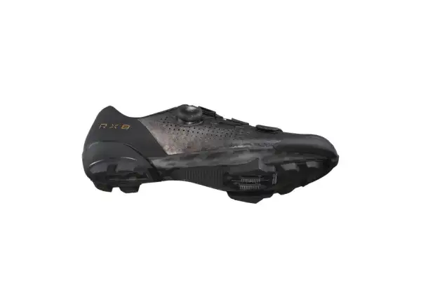 Shimano SH-RX801 pánska obuv čierna, širšie prevedenie