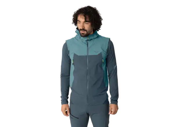 Dynafit Transalper Dynastretch pánska vesta Smoke Blue