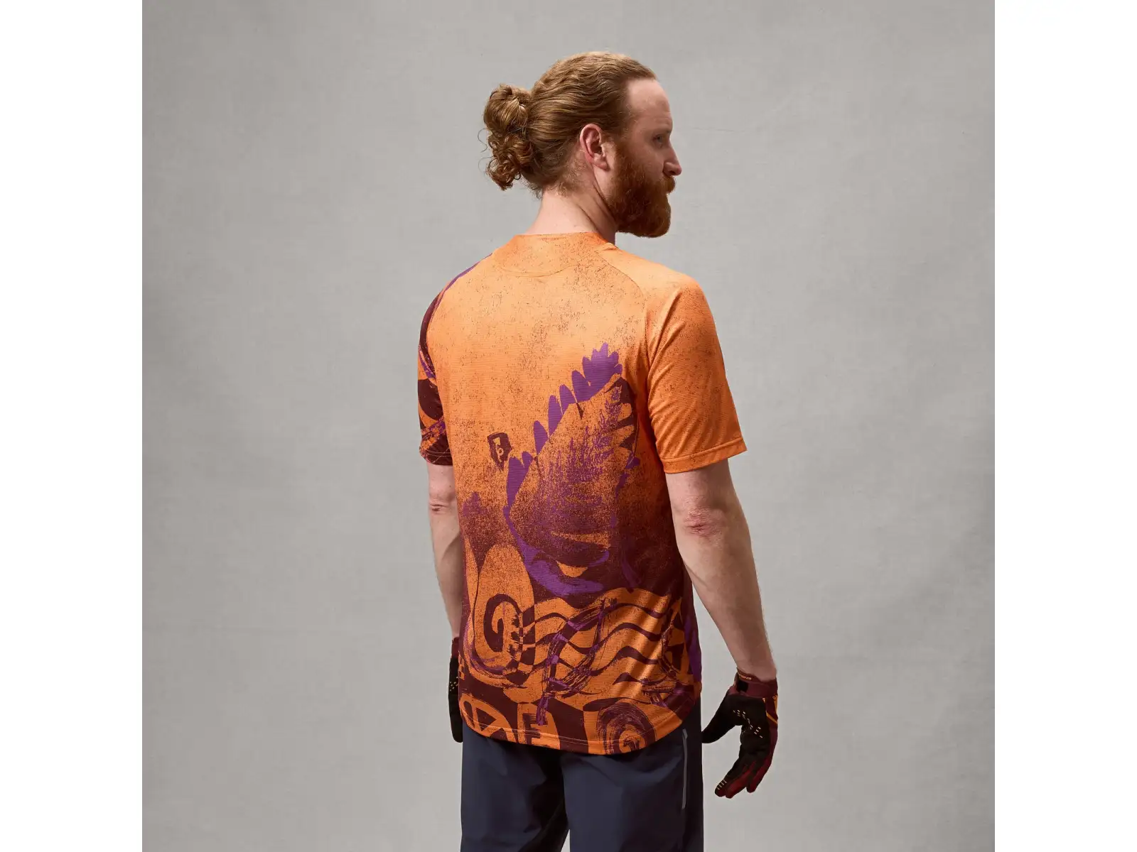 Endura Singletrack pánsky dres krátky rukáv Orange