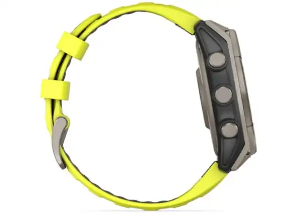 Garmin fenix 8 - 47 mm Solar Sapphire inteligentné hodinky Titanium Yellow/Graphite