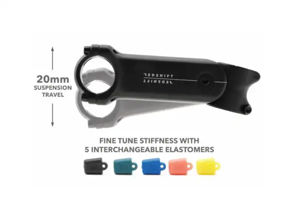Predstavec Redshift ShockStop +/- 6° 1 1/8" 120 mm čierny
