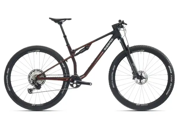 Superior XF 9.5 Team horský bicykel Gloss Red Carbon/Black