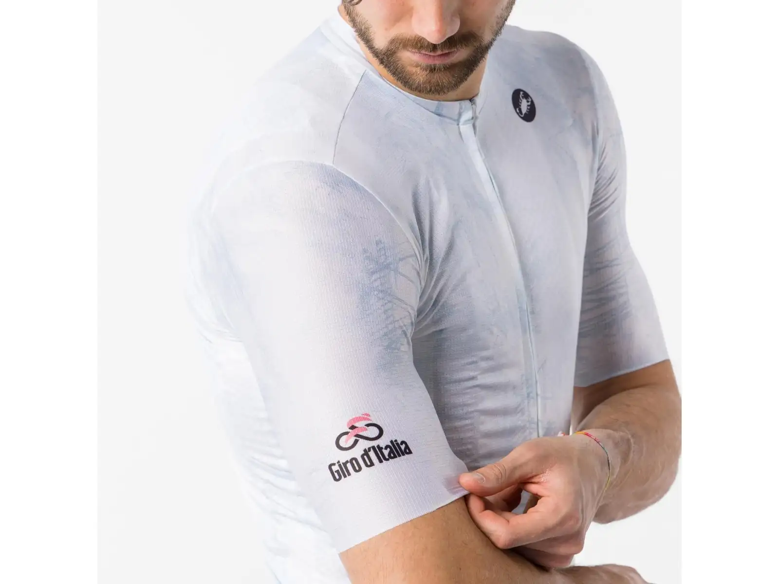 Castelli Giro 109 Trofeo pánsky dres krátky rukáv Ivory