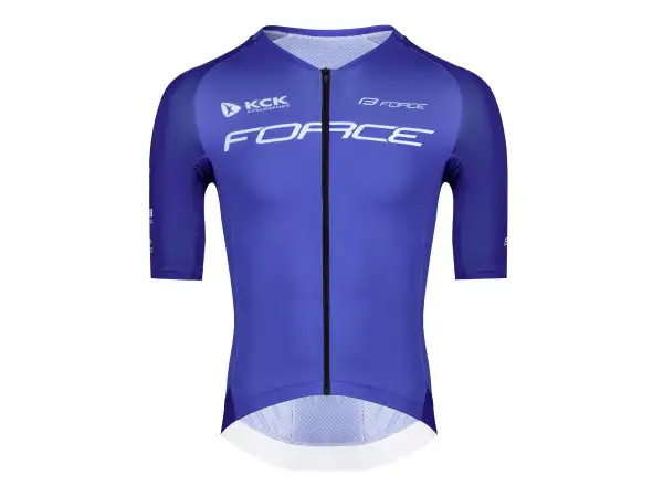 Force Script Team pánsky dres krátky rukáv modrá
