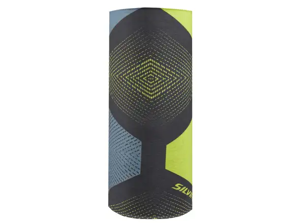 Silvini Motivo Multifunkčná šatka Black/Neon veľ. Uni