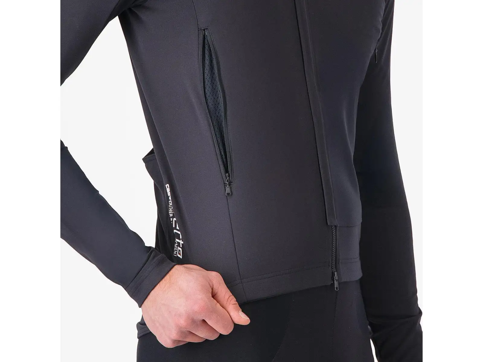Castelli Perfetto RoS 3 Jacket pánska bunda Light Black/Silver Reflex