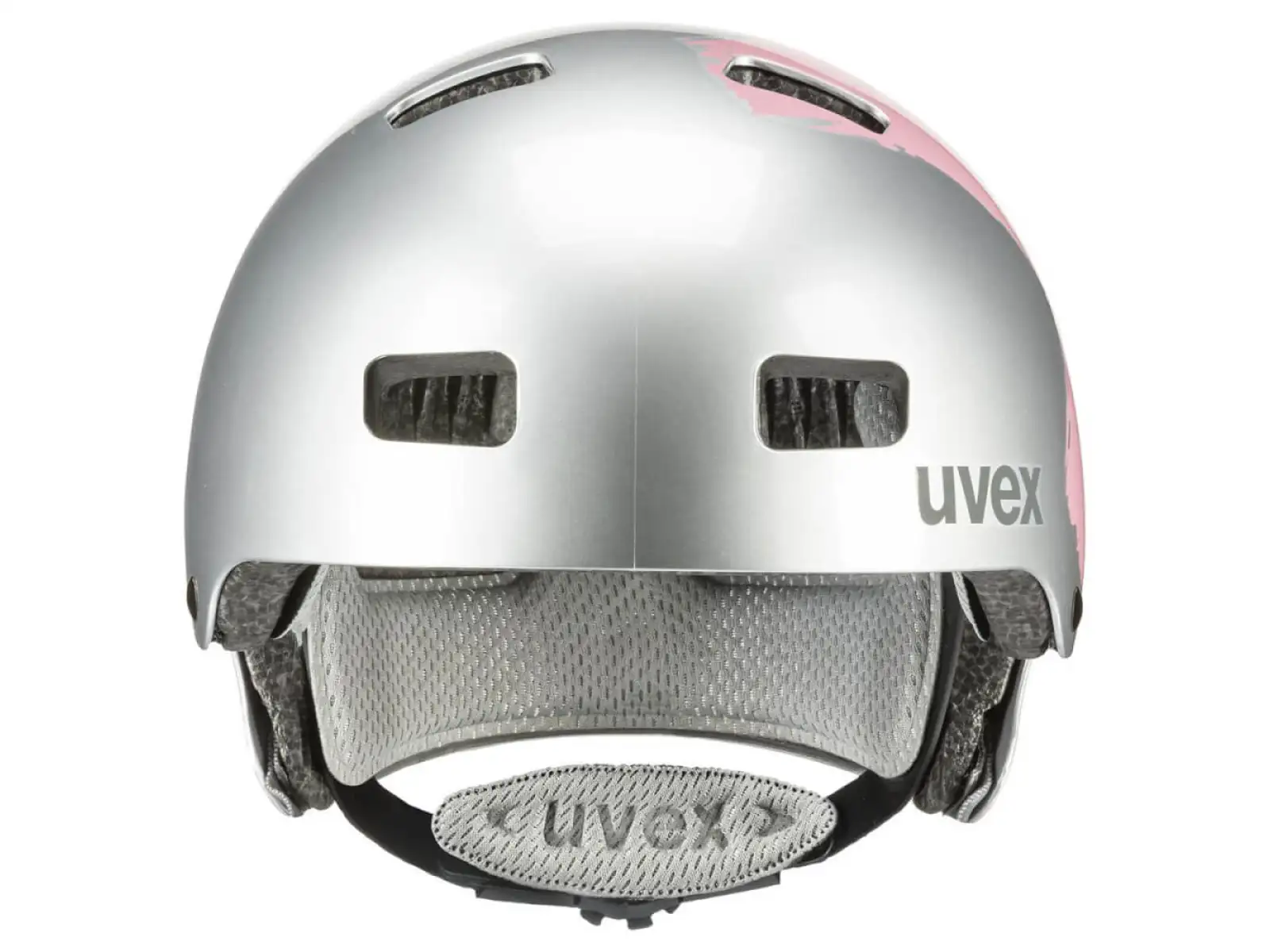 Prilba Uvex Kid 3 Silver/Rosé