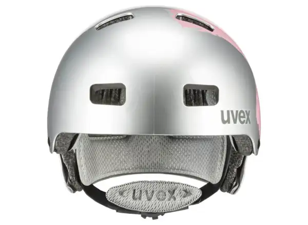 Prilba Uvex Kid 3 Silver/Rosé