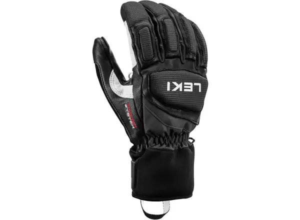 Leki Griffin Pro 3D zjazdové rukavice Black/White