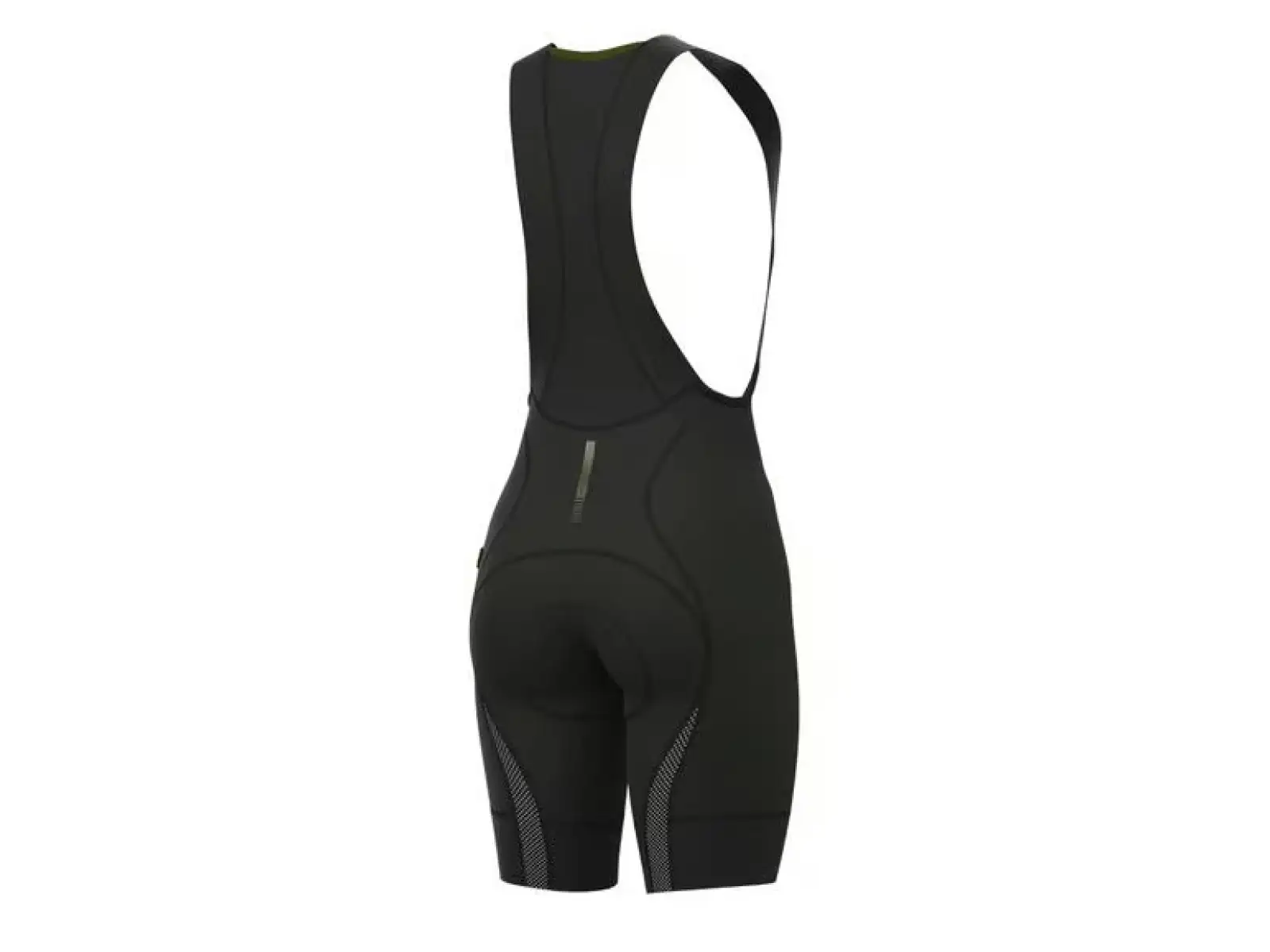 Alé PR-R Green Speed dámske kraťasy s vložkou a laclom Black