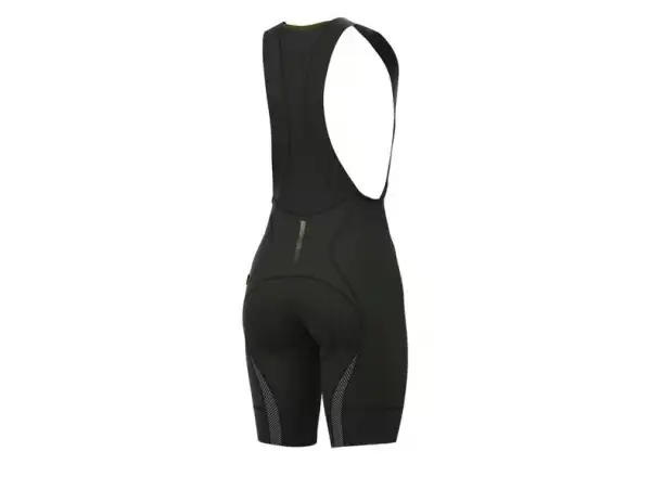 Alé PR-R Green Speed dámske kraťasy s vložkou a laclom Black