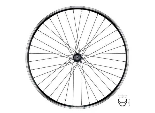 Force Classic 559x19 zadné vypletené koleso F804321 36 dier