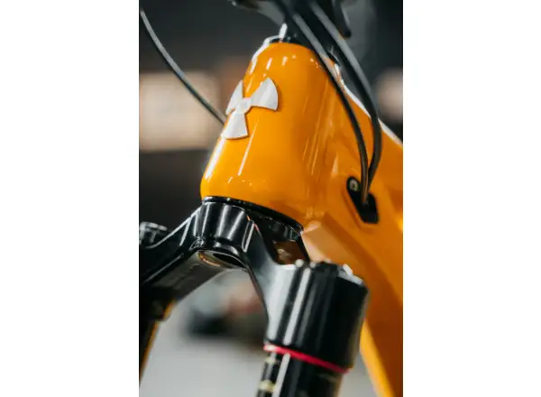 Nukeproof Mega 297 Pro Alloy Eagle 90 celoodpružený bicykel Yellow